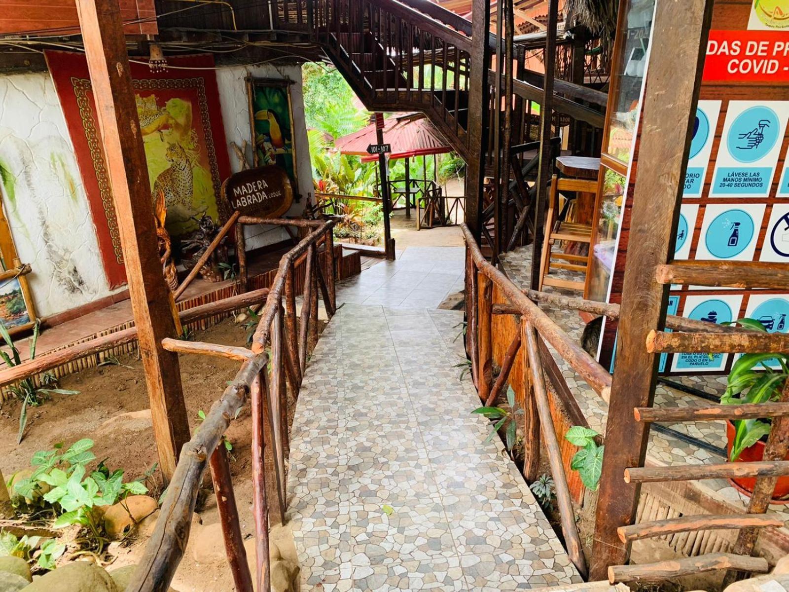 Madera Labrada Lodge Ecologico Тарапото Экстерьер фото
