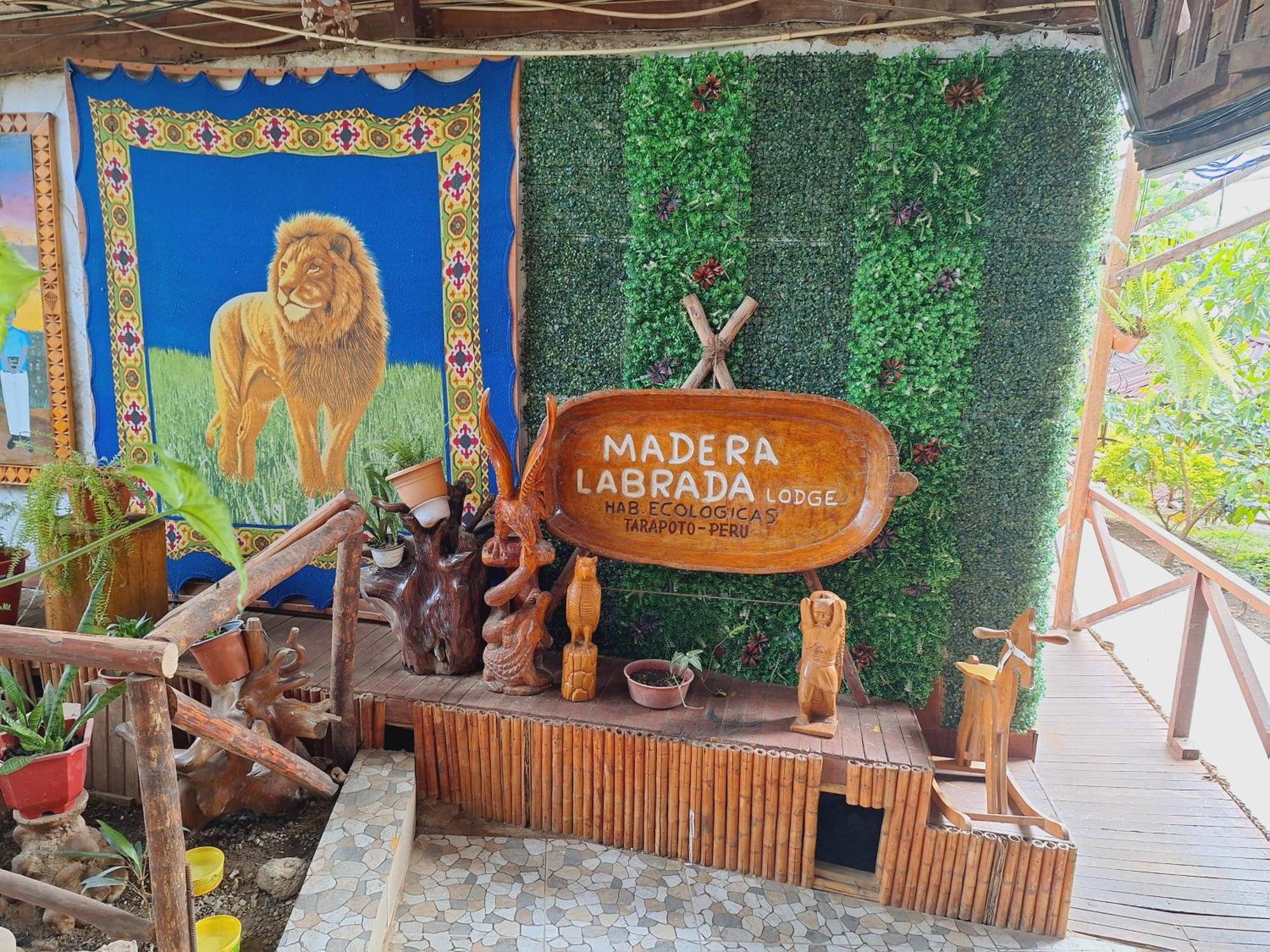Madera Labrada Lodge Ecologico Тарапото Экстерьер фото
